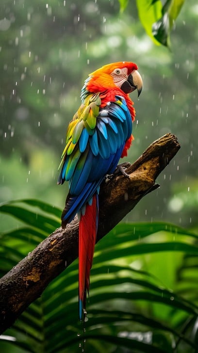 Vibrant Parrot Colors